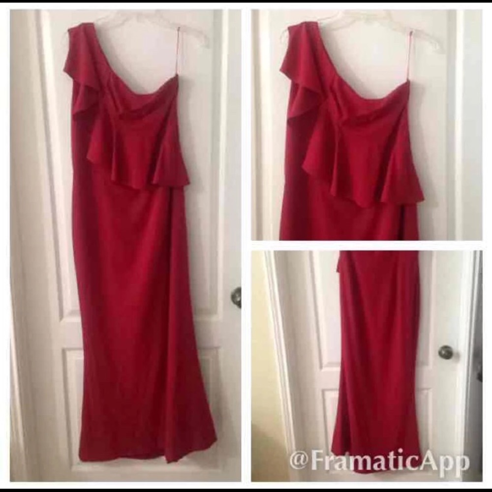 Red long dress Sz:14